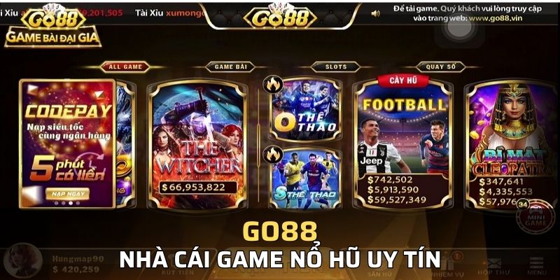 Thư viện game đa dạng